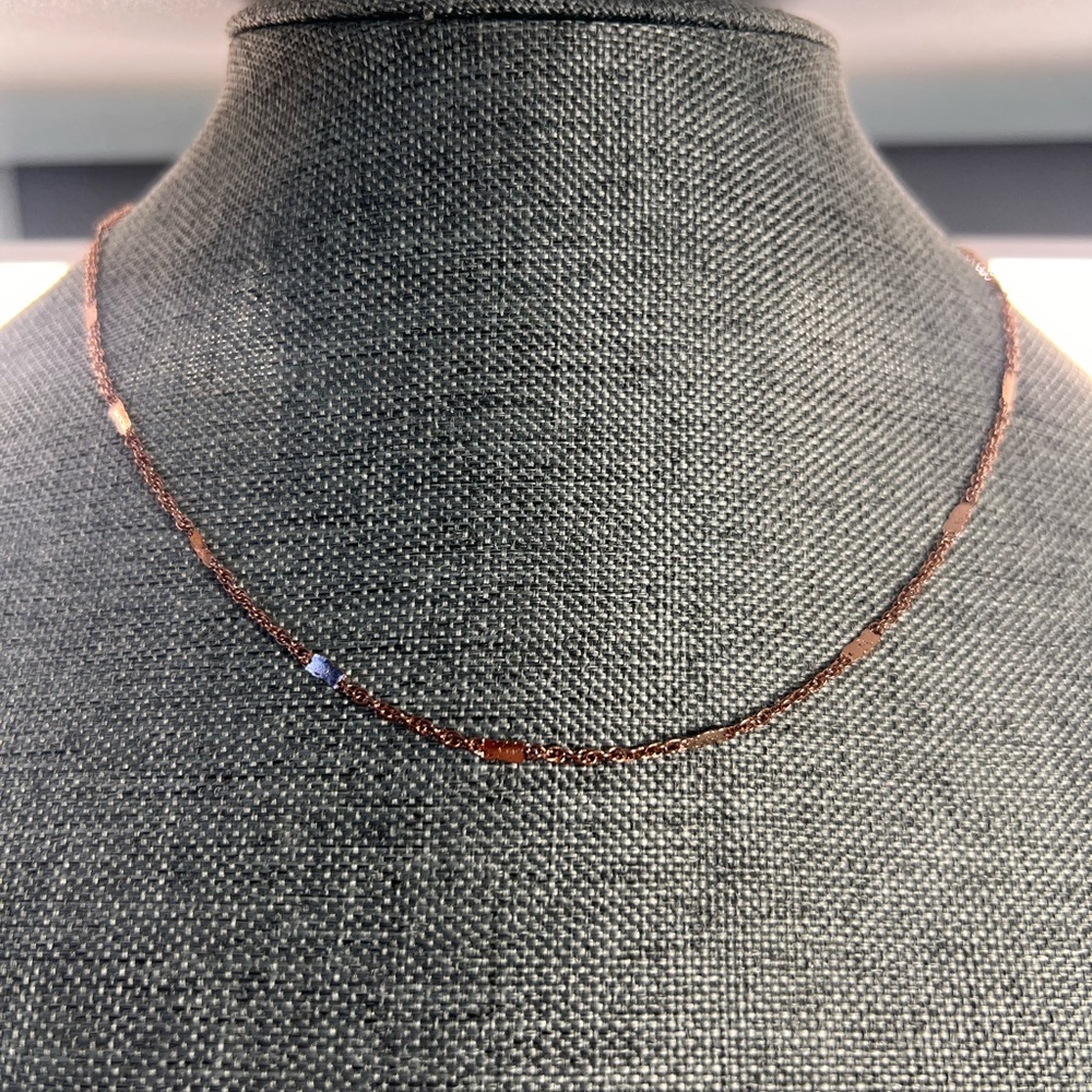 Chic Rose Gold Necklace